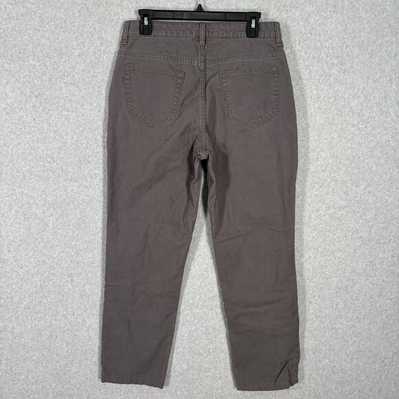 Blue Mountain Pant Womens 10 Flannel Lined Insulated Thermal Warm Red Soft 31x28 - Picture 9 of 13